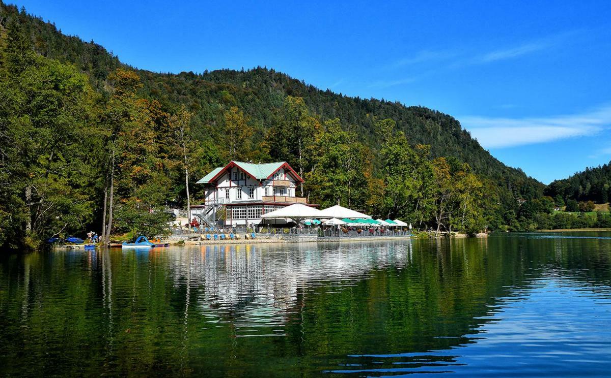 Gaestehaus Faerbinger Appartement Bayerisch Gmain Buitenkant foto