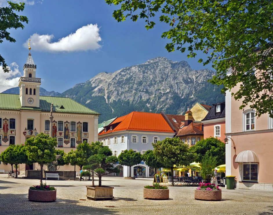 Gaestehaus Faerbinger Appartement Bayerisch Gmain Buitenkant foto